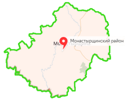 Населённые пункты Монастырщинского района
